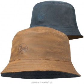 Панама двостороння Buff Travel Bucket Hat Landscape Desert Navy