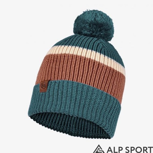 Шапка BUFF® Knitted Hat Elon dusty blue