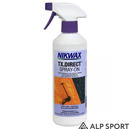 Водовідштовхувальний спрей для мембран Nikwax Tx direct 300 ml