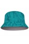 Панама двостороння Buff® Travel Bucket Hat acai grey/turquoise магазин