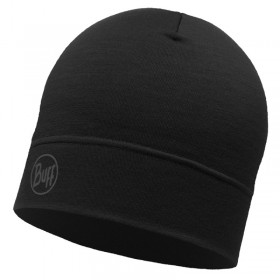 Шапка BUFF® Lightweight Merino Wool Hat solid black