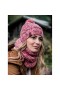 Шапка BUFF® Knitted & Polar Hat MARGO flamingo pink купить