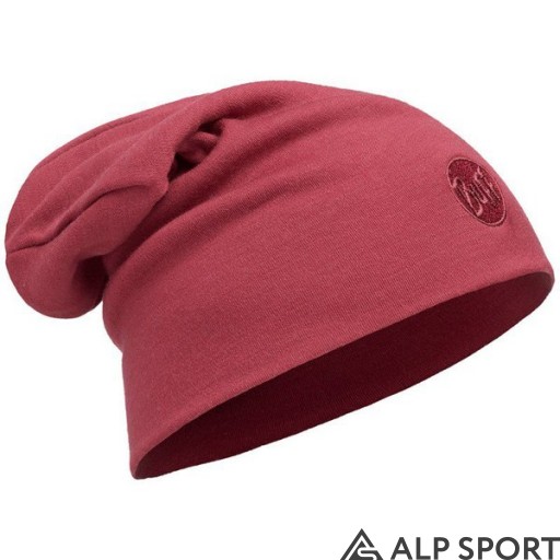 Шапка BUFF® Heavyweight Merino Wool Loose Hat solid tibetian red