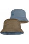 Панама двусторонняя Buff Travel Bucket Hat zadok blue-olive