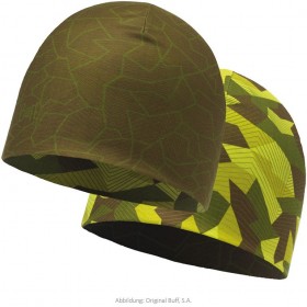 Шапка двостороння BUFF® Microfiber Reversible Hat block camo green