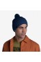 Шапка BUFF® Merino Wool Knitted Hat Tim denim купити