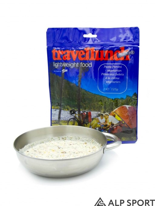 Сублімована їжа Travellunch Паста з білими грибами Pasta Porcini 250 г - 2 порції