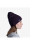 Шапка BUFF® Heavyweight Merino Wool Loose Hat solid deep purple магазин
