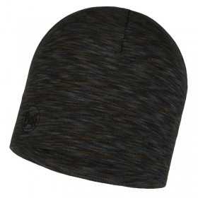 Шапка BUFF® Midweight Merino Wool Hat fossil multi stripes