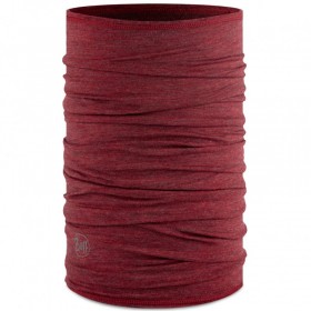 Бафф BUFF® Lightweight Merino Wool mars red multistripes