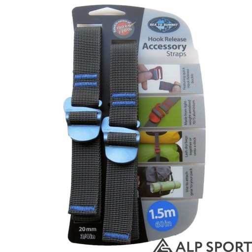 Стяжний ремінь Sea to Summit Hook Release Accessory Straps 20mm - 1.5m