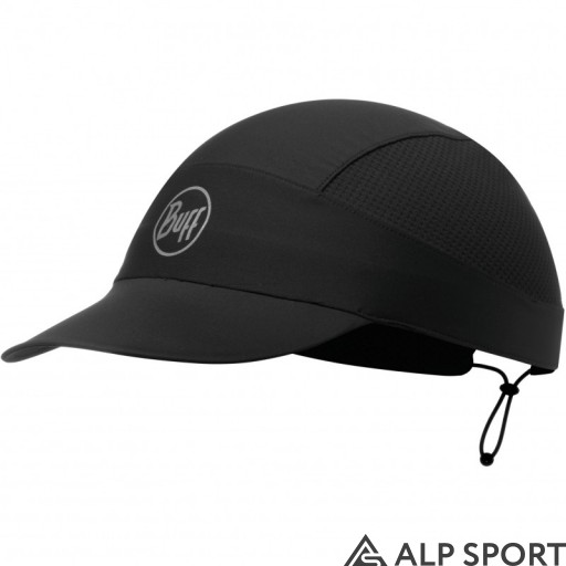 Кепка BUFF® Pack Run Cap r-solid black