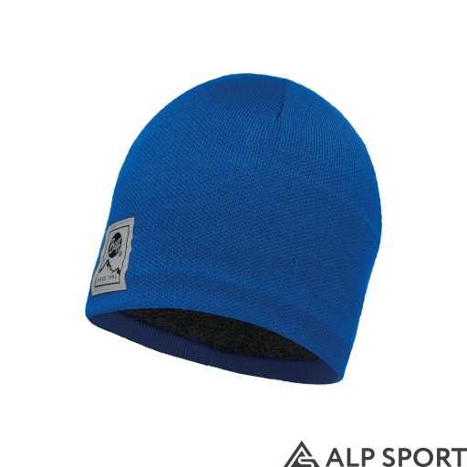 Шапка BUFF® Knitted & Polar Hat solid blue skydiver 