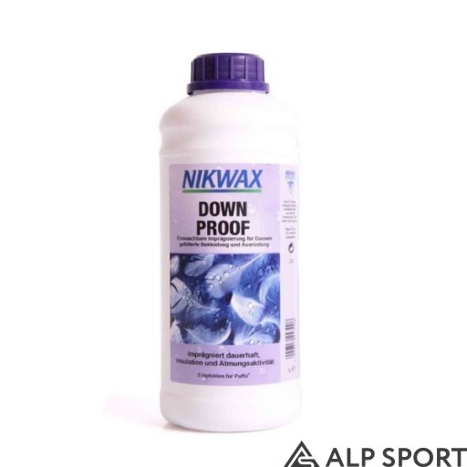 Водовідштовхувальне просочення для пуху Nikwax Down proof 1L