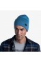 Шапка BUFF® Knitted Hat Niels dusty blue купити