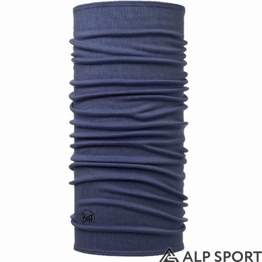 Бафф Buff Midweight Merino Wool Solid Estate Blue