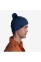 Шапка BUFF® Merino Wool Knitted Hat Tim denim магазин