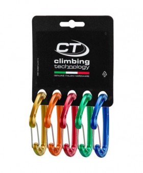 Набір карабінів Climbing Technology Fly-weight Pack of 5 pcs (5 шт)