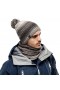 Шапка BUFF® Knitted & Polar Hat Neper eleni grey