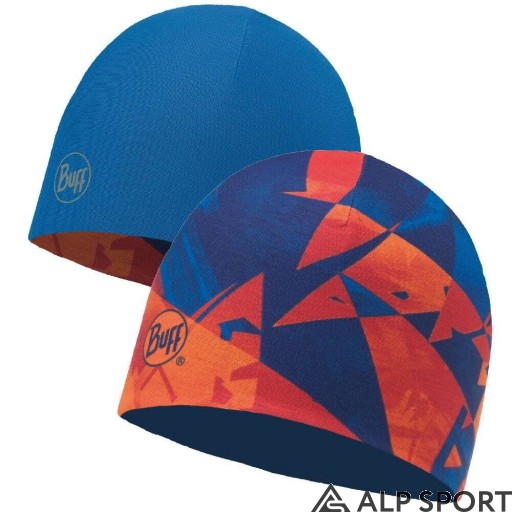 Шапка двостороння BUFF® Microfiber Reversible Hat rush multi-blue skydiver