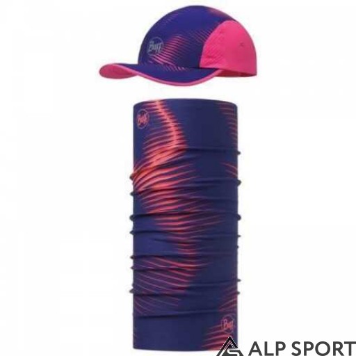 Набір BUFF® UV Combo Caps Run optical pink