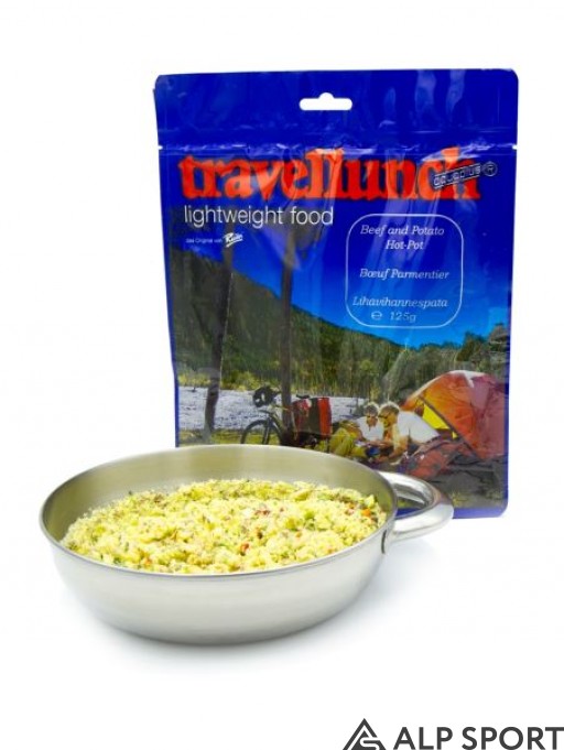 Сублімована їжа Travellunch Тушкована картопля з яловичиною Beef and Potato Hot-Pot 125 г (1 порція)