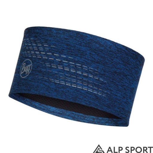 Пов'язка на голову BUFF® DryFLX Headband solid blue