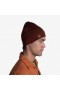 Шапка BUFF® Heavyweight Merino Wool Loose Hat solid senna магазин