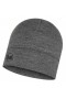 Шапка BUFF® Midweight Merino Wool Hat light grey melange