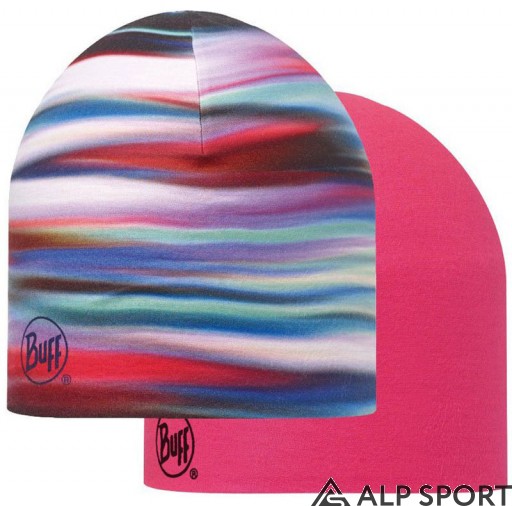 Шапка двостороння BUFF® Coolmax Reversible Hat lesh multi-deep fuchsia