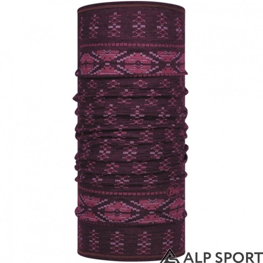 Бафф BUFF® Lightweight Merino Wool frieze deep purple 
