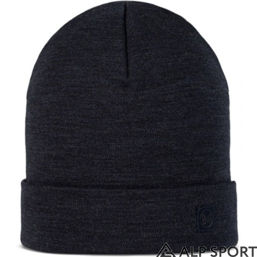 Шапка BUFF® Heavyweight Merino Wool Loose Hat solid indigo