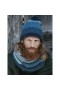 Шапка Buff Knitted & Polar Hat Borae mazarine blue купити київ