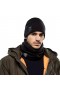 Шапка BUFF® Knitted & Polar Hat SOLID black магазин