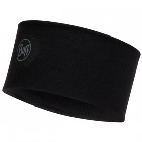 Пов'язка на голову BUFF® Midweight Merino Headband solid black