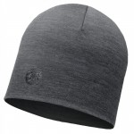 Шапка BUFF® Heavyweight Merino Wool Hat solid grey