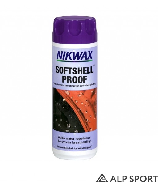 Пропитка для софтшел Nikwax Softshell proof wash-in 300 ml
