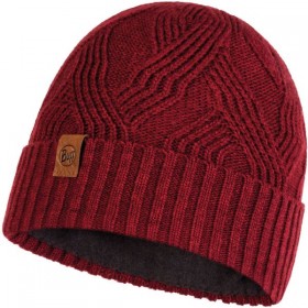 Шапка BUFF® Knitted & Polar Hat Artur maroon 