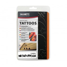 Набір латок McNett Tenacious Repair Tape Tattoos Camper