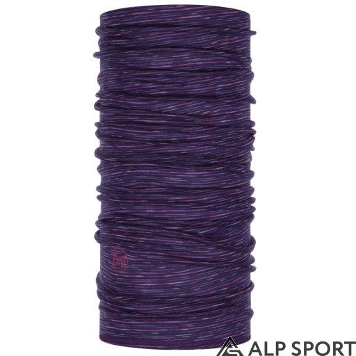 Бафф BUFF® Lightweight Merino Wool purple multi stripes