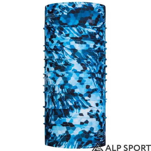 Бафф Buff® Bugslinger CoolNet® UV+ Mosaic Camo Marine Blue