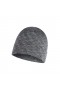 Шапка BUFF® Heavyweight Merino Wool Loose Hat Multi Stripes fog grey київ
