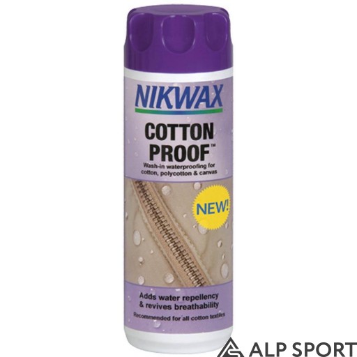 Водовідштовхувальне просочення Nikwax Cotton proof 300 ml