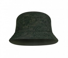 Панама Buff® Trek Bucket Hat checkboard moss green
