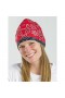 Шапка двостороння BUFF® Microfiber Reversible Hat cashmere red-black магазин