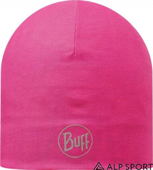 Шапка двостороння BUFF® Microfiber Reversible Hat r-solid magenta