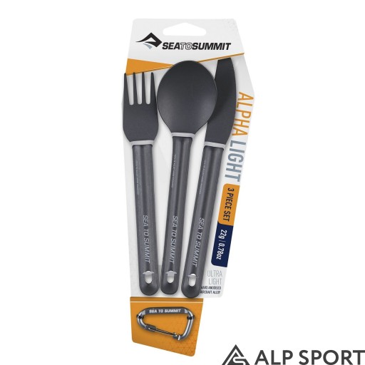 Набор столовых приборов Sea to summit Alpha Light Cutlery Set 3pc