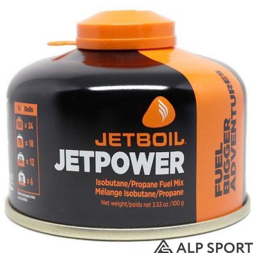 Газовий балон Jetboil Jetpower Fuel 100 g 