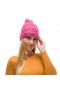 Шапка BUFF® Knitted & Polar Hat Grete pink