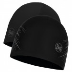 Шапка двостороння BUFF® Microfiber Reversible Hat r-solid black